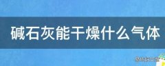 碱石灰能干燥什么气体