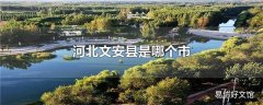 河北文安县是哪个市