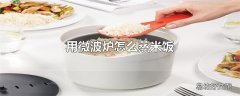 用微波炉怎么蒸米饭