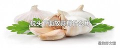 枕头下面放蒜有什么用