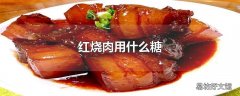 红烧肉用什么糖