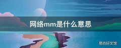 网络mm是什么意思