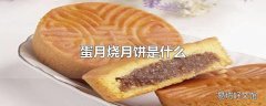 蛋月烧月饼是什么