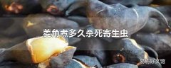 菱角煮多久杀死寄生虫