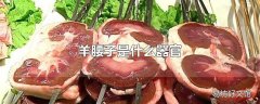 羊腰子是什么器官