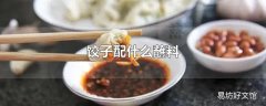 饺子配什么蘸料