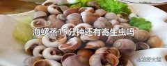 海螺蒸15分钟还有寄生虫吗