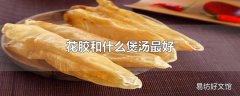 花胶和什么煲汤最好