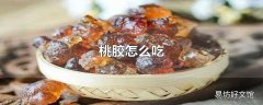 桃胶怎么吃