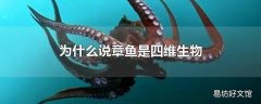 为什么说章鱼是四维生物