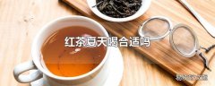 红茶夏天喝合适吗