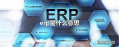 erp是什么意思