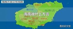 海南说什么方言