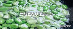 煮胡豆冷水还是开水