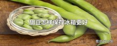 胡豆怎样保存冰箱更好