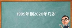 1999年到2020年几岁