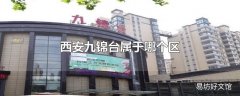 西安九锦台属于哪个区